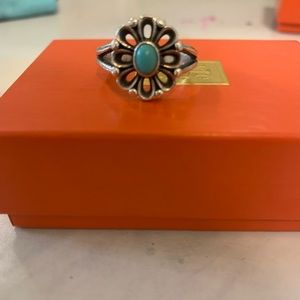 James Avery Deflores Ring with Turquoise